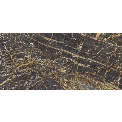 Fliesen marmoroptik Braun gold  Cifre Black Golden Pulido 60x120 Cifre - 1