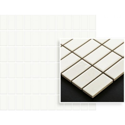 Altea Bianco Mosaikfliesen Gedrückt K.2,3X4,8 29,8x29,8 Paradyz - 1