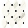Calacatta Mosaikfliesen Mix Poliert schneiden 23,6x25,2 Paradyz - 1