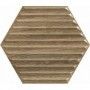 Woodskin Wood Heksagon Struktur B Wand 19,8x17,1 Paradyz - 1