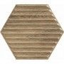 Woodskin Wood Heksagon Struktur B Wand 19,8x17,1 Paradyz - 2