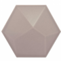 Sechseckige Fliesen Aragona Hexagon Piramidal Nude Mate 17x15 Decus - 1