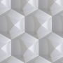 Sechseckige Fliesen Aragona Hexagon Piramidal Perle Brillo 17x15 Decus - 2