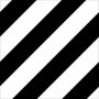 Fliesen dekor weiß und schwarz  Mayolica District Lines Black 20x20 Mayolica - 1