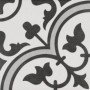 Porzellan Fliesen patchwork Arte Grey 25x25 Codicer - 1