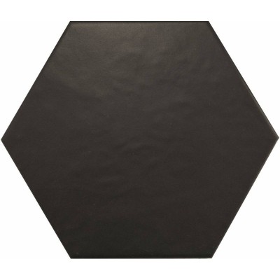 Hexatile Negro Mate 17,5x20 Sechseckiges Fliesen Equipe - 1
