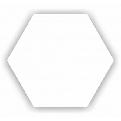 Mini Panel HX-WHITE 28x24 Fliesen sechseckig dekorative Dunin - 1