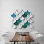 Mini Panel FS-3D 25x25 Fliesen dekor Schale Weiß Dunin - 3