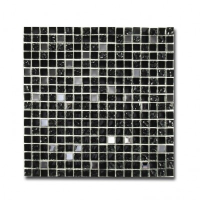 El Casa Black Eye 30,5x30,5 cm mozaik Farbe schwarz El Casa - 1