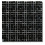 Mozaik Glas Steinoptik schwarz  El Casa Arctic Black 30,5x30,5 cm El Casa - 1