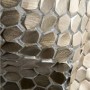 mozaik Gold gebürstet Aluminium Badfliesen Gravity aluminium 3D hexagon gold 30,4x31 L'antic Colonial - 4