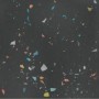 Fliesen Porzellan Terrazzo schwarz  WOW Color Drops Graphite 18,5x18,5 WOW - 1
