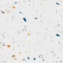 Bodenfliesen  Terrazzo grau mit farbigen Einsätzen WOW Color Drops Off White 18,5x18,5 WOW - 2
