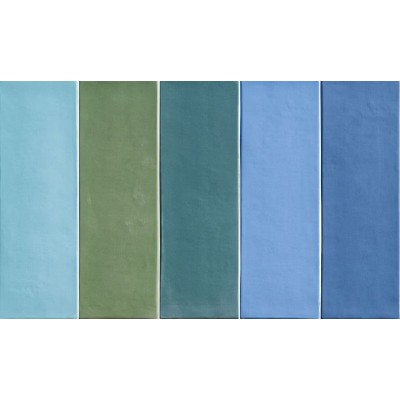 Ziegel Metro gradient Blau Ornamenta Mix and Match L´aqua MAM1545A 15x45 Ornamenta - 1