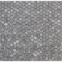 Mozaik Metall silbern Hexagon  Badfliesen Gravity Mosaics Aluminium Hexagon Metall L244008711 31x31 L'antic Colonial - 1