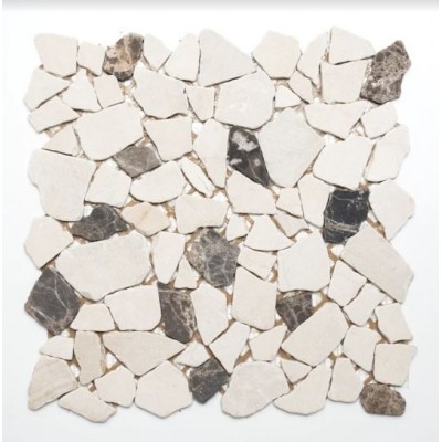 Mozaik marmoroptik Steinoptik Terrazzo Beige Metropol MM 0021 30,5x30,5 Metropol - 1