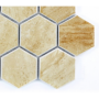 Mozaik Steinoptik  Hexagon Beige marmoroptik Metropol MM 0574 32,5 x 28,1 Metropol - 2
