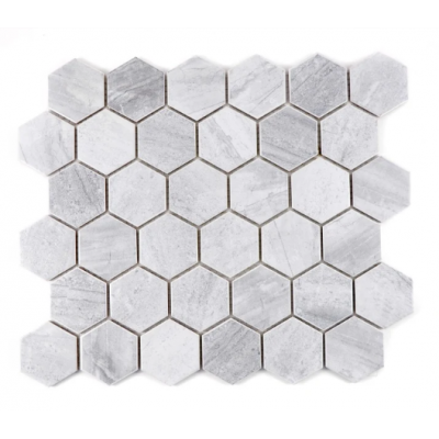 Mozaik Steinoptik  Hexagon grau marmoroptik Metropol MM 0573 32,5 x 28,1 Metropol - 1