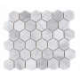 Mozaik Steinoptik  Hexagon grau marmoroptik Metropol MM 0573 32,5 x 28,1 Metropol - 1