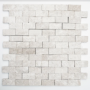 Mozaik Rechteck Quarzit -marmoroptik Weiß  Metropol MM 0120 30,5 x 29,0 Metropol - 1