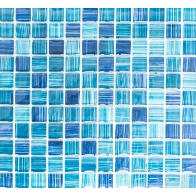 Mosaik für Schwimmbäder Glas Blau Metropol MM 1142 32,7 x 30,2 Metropol - 1