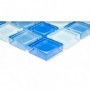 Mosaik für Schwimmbäder Glas Weiß Blau Metropol MM 1139 32,7 x 30,2 Metropol - 3