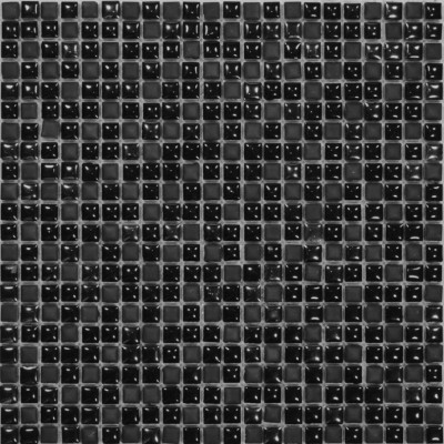 Mozaik schwarz  gebrochen Glas Dell Arte Frozen Shadow 2.3X2.3 30x30 Dell Arte - 1