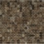 Mozaik marmoroptik braun schwarz  Steinoptik Dell Arte Marble Black 30x30 glanz Dell Arte - 2