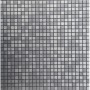 Mozaik silbern Aluminium Dell Arte Brushed Silver 30x30 Dell Arte - 1