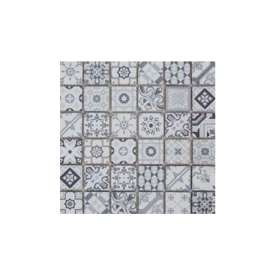 Mozaik Steinoptik grau patchwork Dell Arte Patch Grey 30x30 Dell Arte - 1