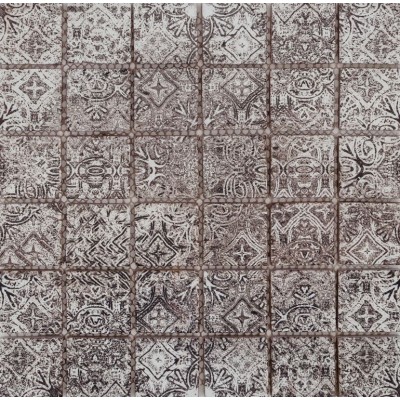 Mozaik Steinoptik grau patchwork Dell Arte Patch Badfliesen Rustic 30x30 Dell Arte - 1