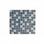 Mozaik mix Glas Steinoptik grau Blau Quadrat Metropol MM 0056 32,7 x 30,2 Metropol - 1