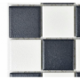 Mozaik schachbrett groß format Quadrat schwarz-weiß Metropol MM 0668 29,8 x 29,8 Metropol - 2