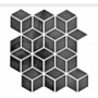 Mozaik schwarz  Diamant-Hexagonal Metropol MM 0659 26,6 x 30,5 Metropol - 1