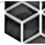 Mozaik schwarz  Diamant-Hexagonal Metropol MM 0659 26,6 x 30,5 Metropol - 2