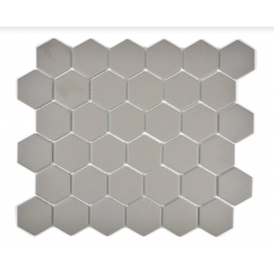 Mozaik sechseckig grau mat Metropol MM 0581 32,5 x 28,1 Metropol - 1