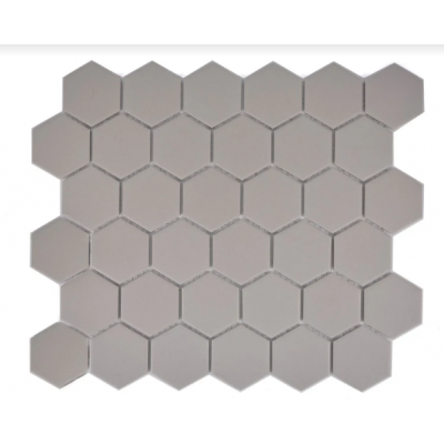 Mozaik sechseckig grau mat Metropol MM 0580 32,5 x 28,1 Metropol - 1