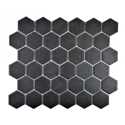 Mozaik schwarz  Hexagon  Monocolor mat Metropol MM 0408 32,5 x 28,1 Metropol - 1