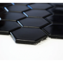 Mozaik Hexagon  schwarz  mat Metropol MM 0093 32,5 x 28,1 Metropol - 2