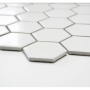 Mozaik Hexagon  Weiß satin Metropol MM 0090 32,5 x 28,1 Metropol - 2