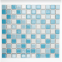 Mozaik Blau mix Quadrat Glanz Metropol MM 0762 32,6 x 30,0 Metropol - 1