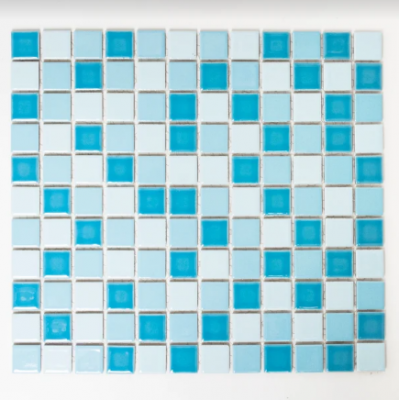 Mozaik Blau mix Quadrat mat Metropol MM 0761 32,6 x 30,0 Metropol - 1