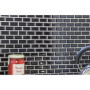 Mozaik schwarz  klein Ziegel Metro Glanz Metropol MM 0007 30 x 30 Metropol - 3