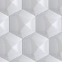 Hexagon Piramidal Blanco Brillo 17x15 Decus - 3