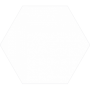 Sechseckige Fliesen Weiß Keros Element Blanco 23x27 Keros - 1