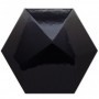 Hexagon Piramidal Negro Brillo 17x15 Decus - 4