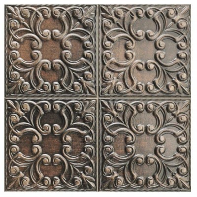 Tin Tile Copper 44x44 Realonda - 1